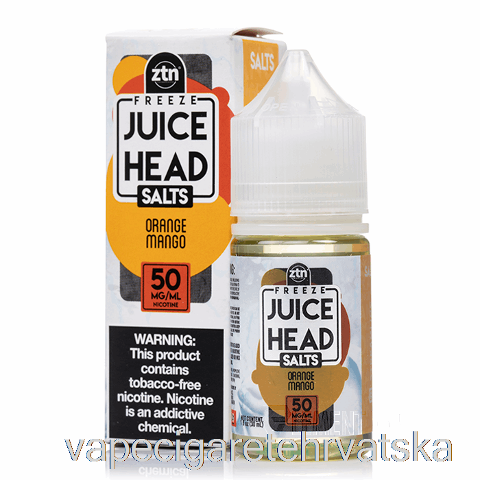 Vape Hrvatska Freeze Naranča Mango - Juice Head Soli - 30ml 35mg